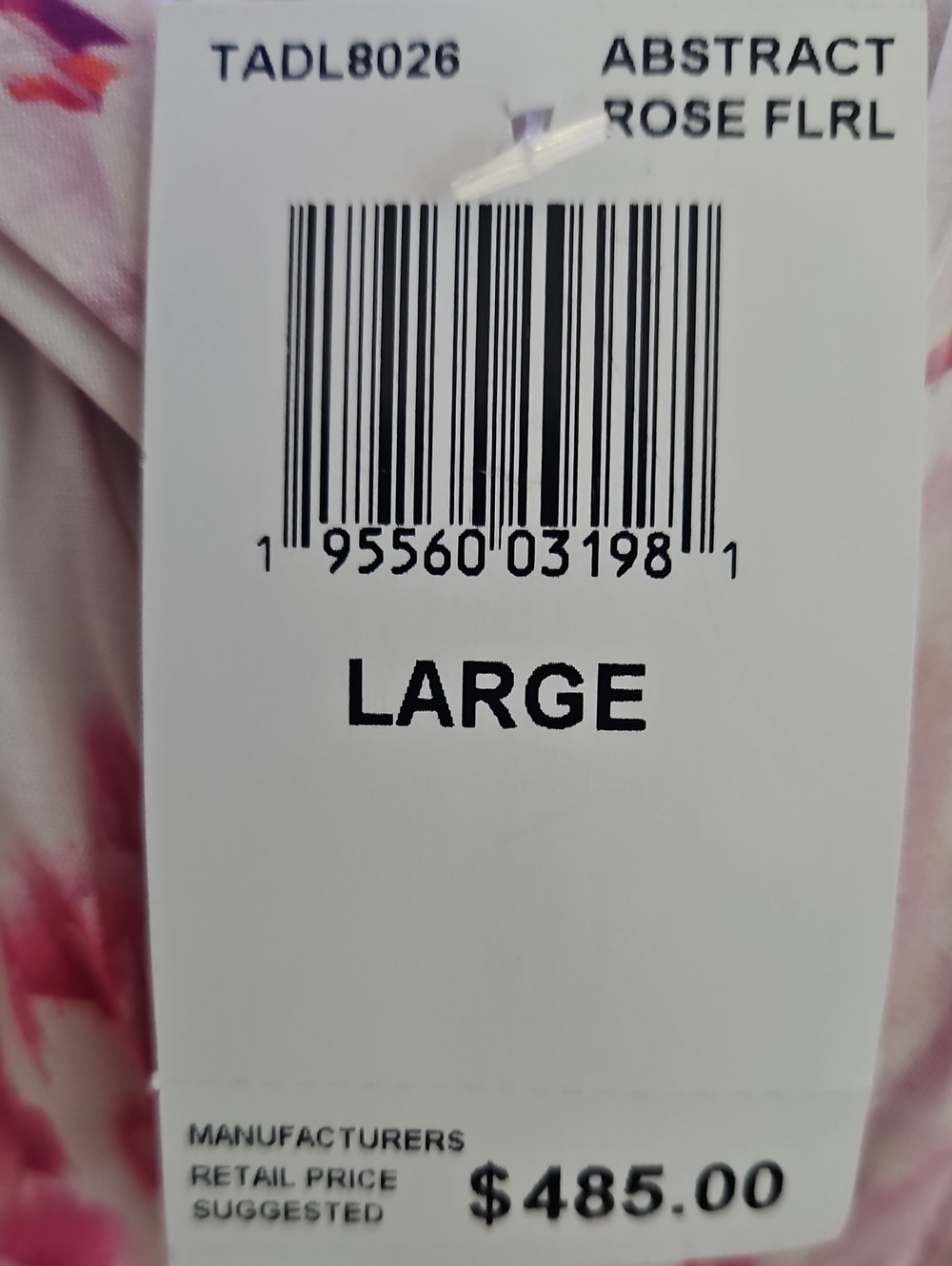 Misa Abstract Rose Floral Dress - Picture 6 of 6